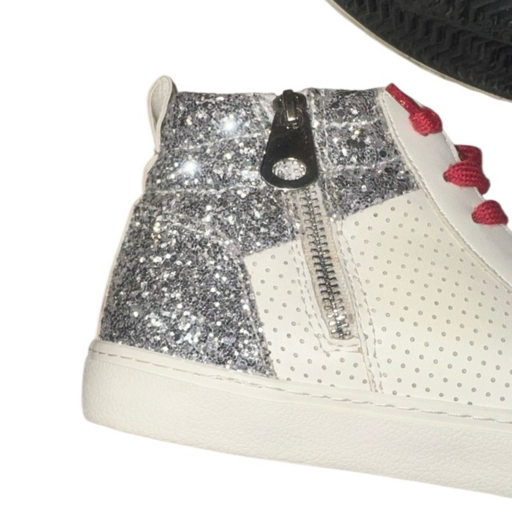 Wrn2X VINTAGE HAVANA Lester sneakers glitter tennis shoes women’s size 7.5 - Picture 10 of 17